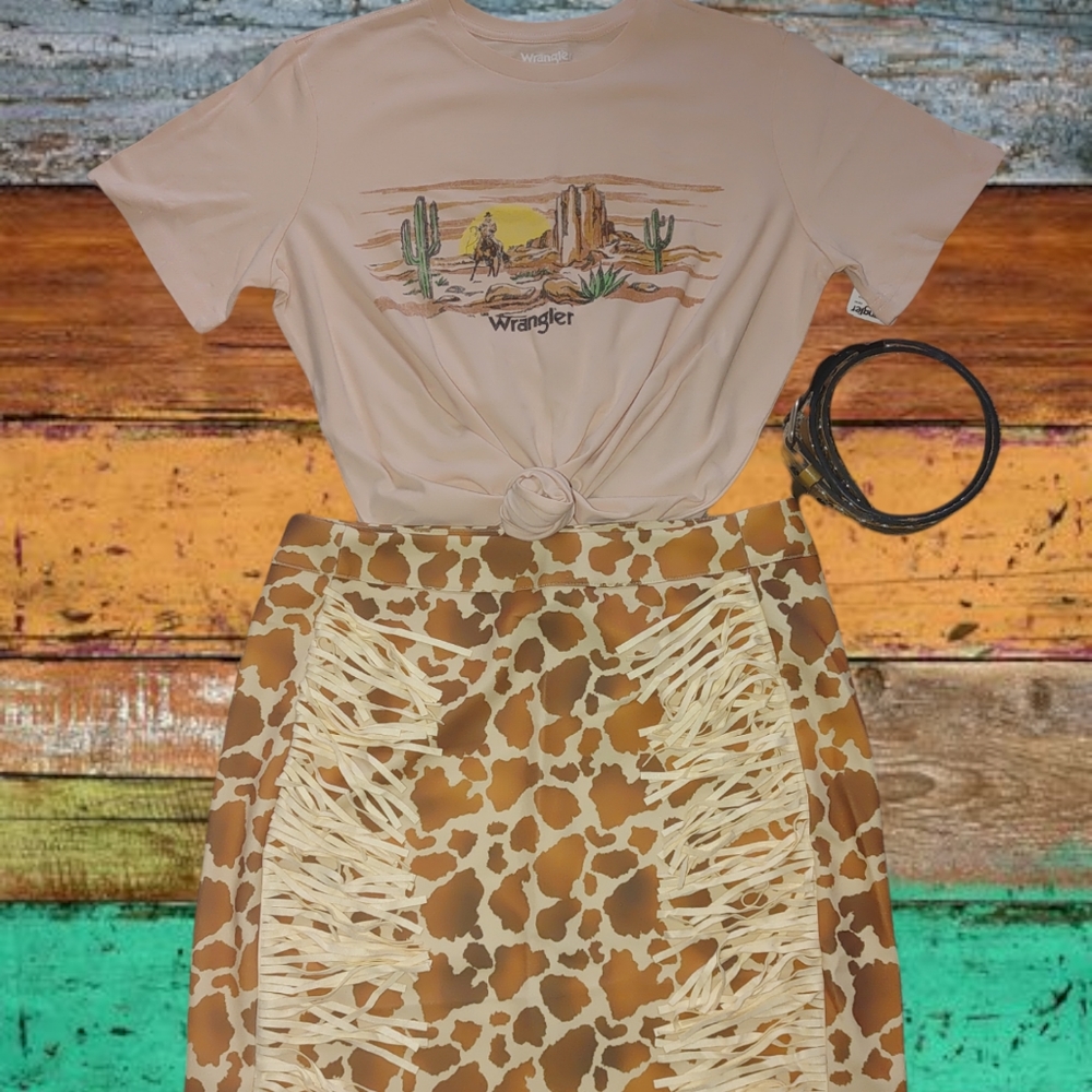 Wrangler desert cowboy tee